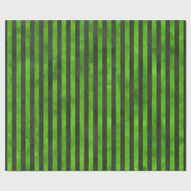 Gröna Dödskallar och Solros Serie Design 11 Presentpapper (Seam)