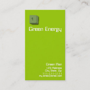 Gröna energivisitkortar visitkort