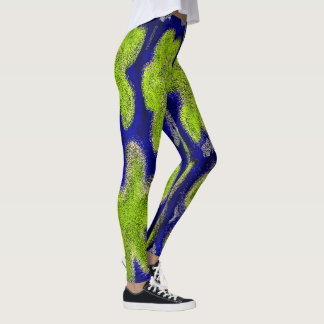 Gröna fläckar leggings