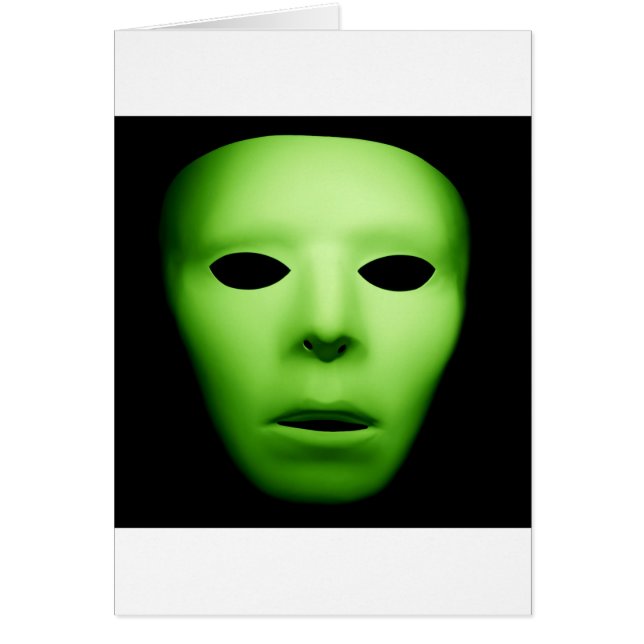 Gröna främmande Man.jpg Hälsningskort (Framsidan)
