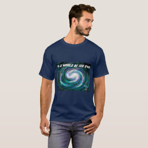 Gröna galaxskjortor t-shirt