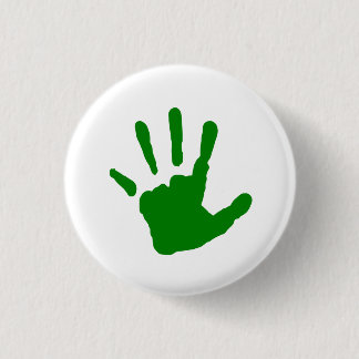 Gröna Handprint Knapp