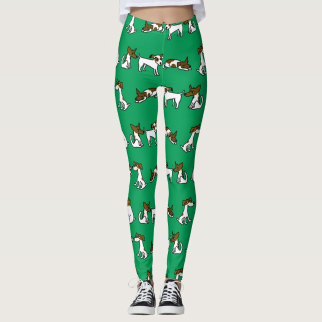 Gröna JRT-läggoner Leggings (Framsida)