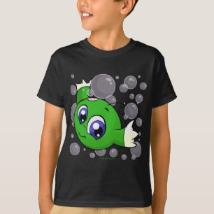 Gröna Kiko som swishing till och med Kiko sjön Tee Shirt
