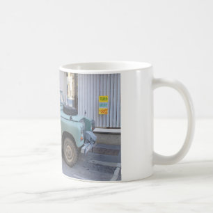 Gröna Land Rover Kaffemugg