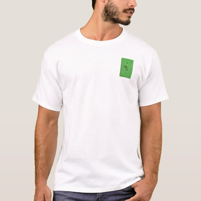 Gröna Lightswitch T-shirt (Framsida)