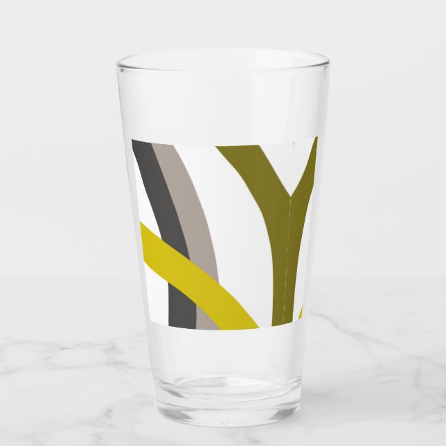 Gröna linjer glas (Framsida)