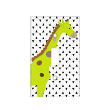 Gröna ljusa girafftrianglar kopplar täcker