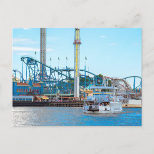 Grona Lund Amusement Park, Stockholm, Sverige Vykort