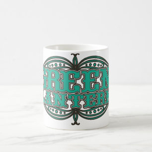 Gröna lyktaShowtime brev Kaffemugg