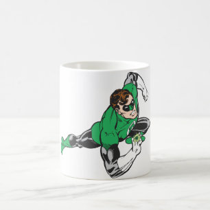 Gröna lyktaspringor kaffemugg