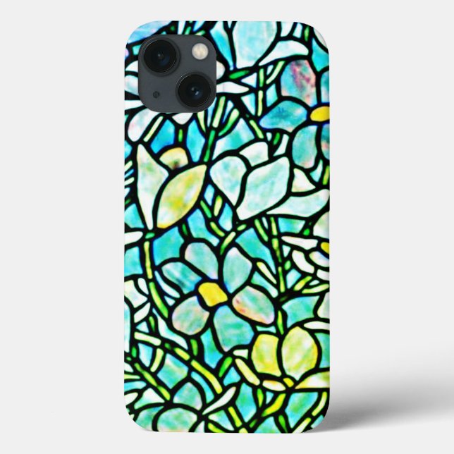 Gröna mosaik blomplattor (Baksida)