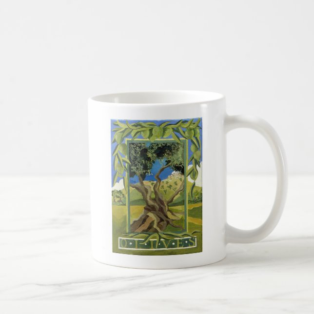 Gröna oliv 2014 kaffemugg (Höger)