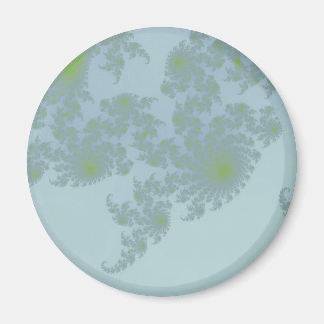 Gröna ormbunksmagnet magnet (Framsidan)