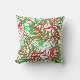 Gröna pilblad kudde