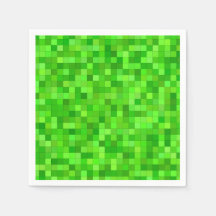 Gröna Pixel Festartiklar, Födelsedagsdekoration fö