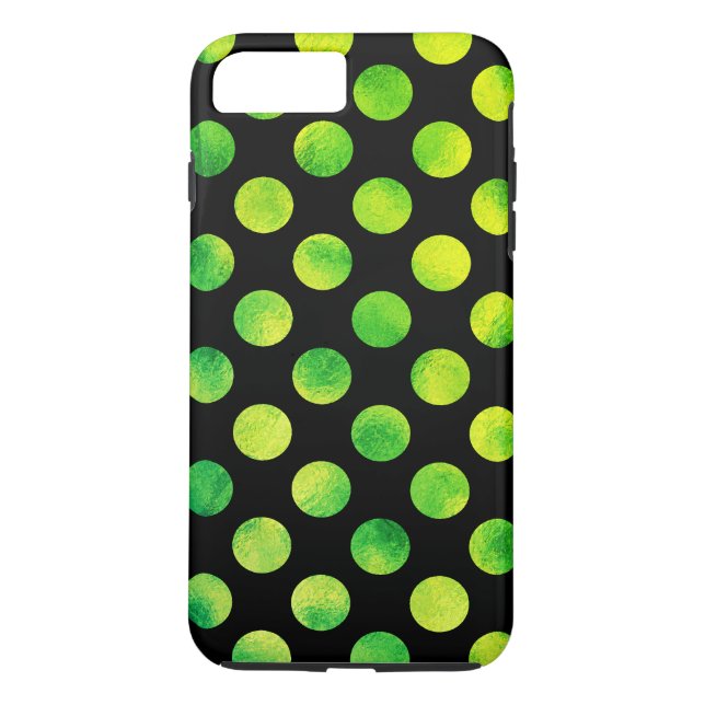 Gröna prickar bleknade Case-Mate iPhone skal (Baksida)