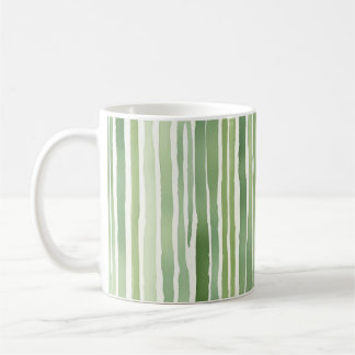 Gröna Ränder  Kaffemugg
