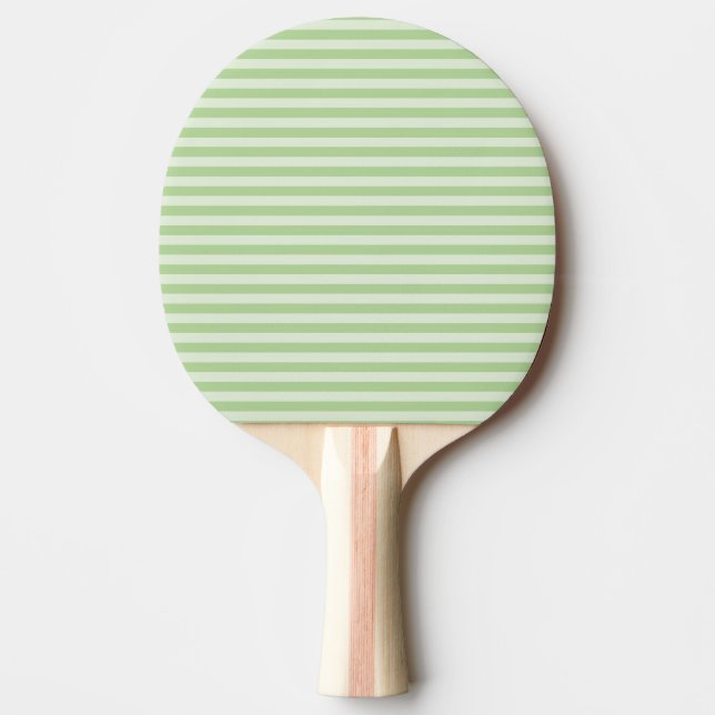 Gröna Ränder Pingisracket (Framsidan)