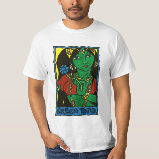 Gröna Tara T-shirt (Framsida)