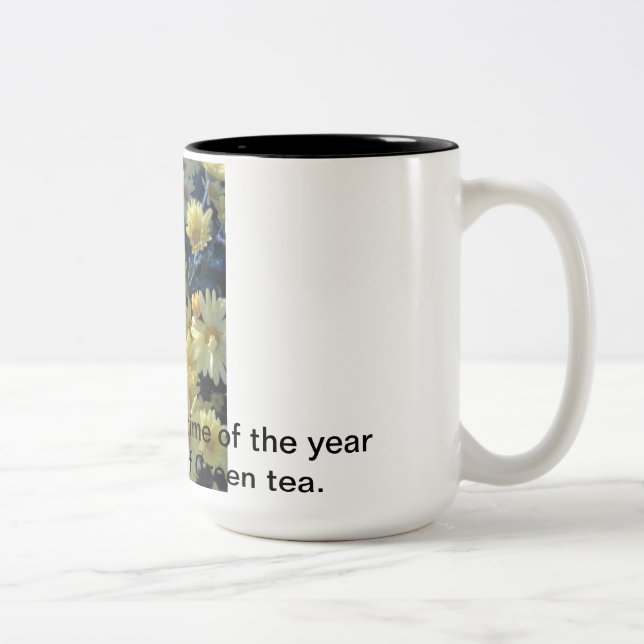 Gröna teamuggar Två-Tonad mugg (Höger)