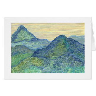 Gröna Tibet Hälsningskort