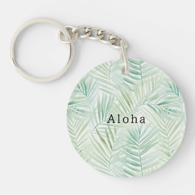 Gröna Tropiska Blad Aloha (Framsidan)