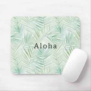 Gröna Tropiska Blad Aloha Musmatta