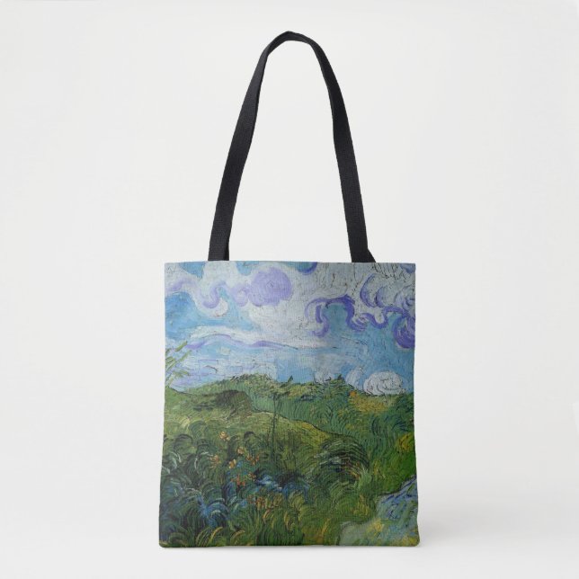 Gröna vetefält av Vincent van Gogh Tygkasse (Framsida)