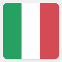 Gröna vita och röda italienska flaggfärger