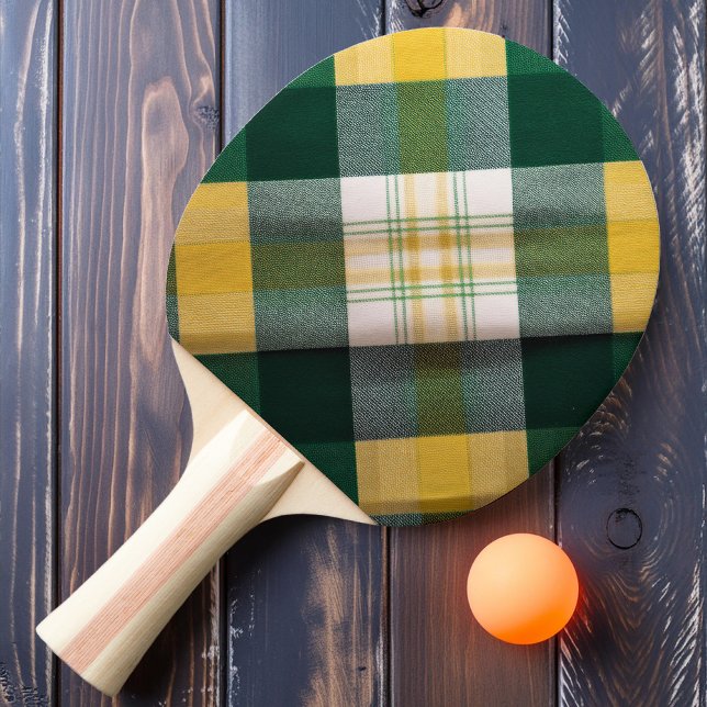 Grönfältsplaid Pingisracket (Skapare uppladdad)