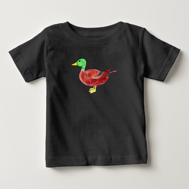 Grönhuvad Stokand T Shirt (Framsida)