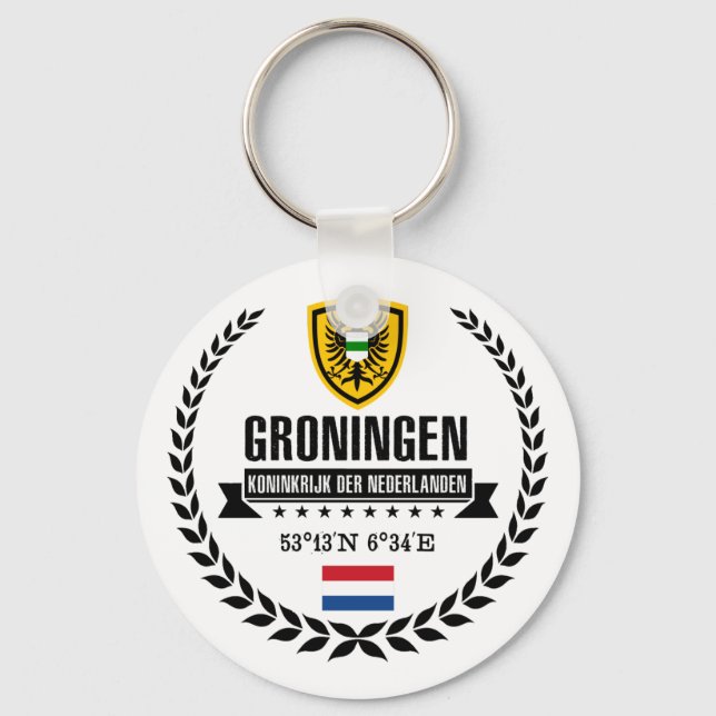 Groningen Nyckelring (Framsida)