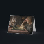 GRÖNKORT FÖR FUNNY BIRTHDAY CHIMPANZEE KORT<br><div class="desc">LÅT BRA TIMES ROLL. GRATTIS PÅ FÖDELSEDAGEN</div>
