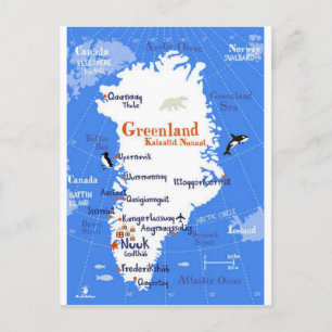 " Grönland: 2020/i dag - resor och synliggörande Vykort