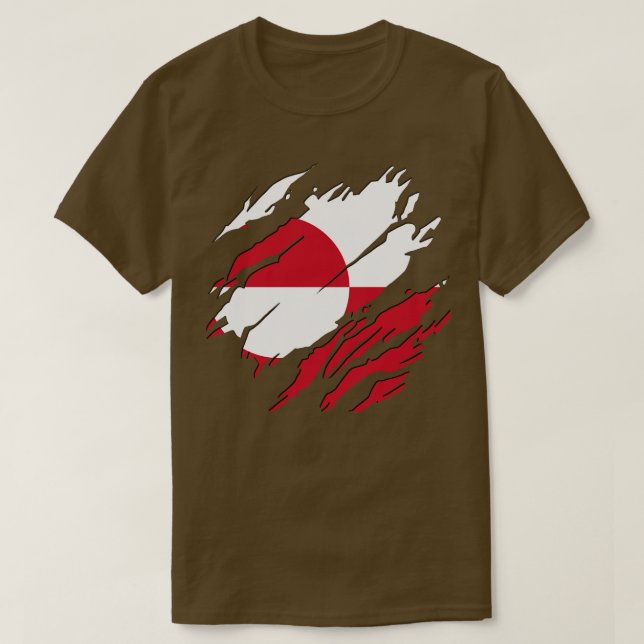 Grönland alltid t shirt (Design framsida)