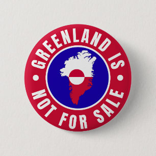 Grönland är inte till salu knapp