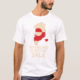 GRÖNLAND ÄR INTE TILL SALU T SHIRT