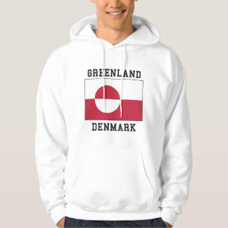 Grönland Danmark Hoodie
