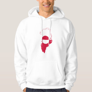 Grönland- flagga i land T-Shirt Hoodie