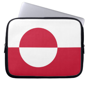 Grönland Flagga Laptop sleeve