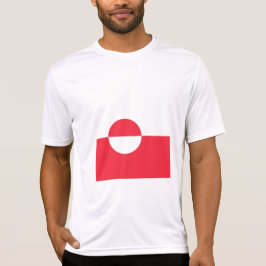 Grönland flagga t shirt