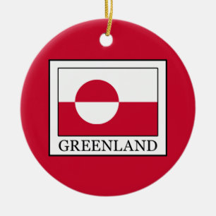 Grönland Julgransprydnad Keramik