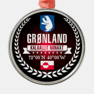 Grönland Julgransprydnad Metall