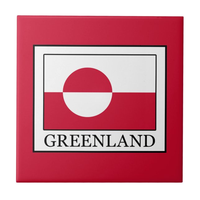 Grönland Kakelplatta (Framsidan)