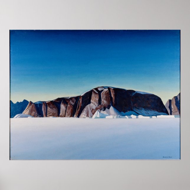 Grönland Kusten Poster (Framsidan)