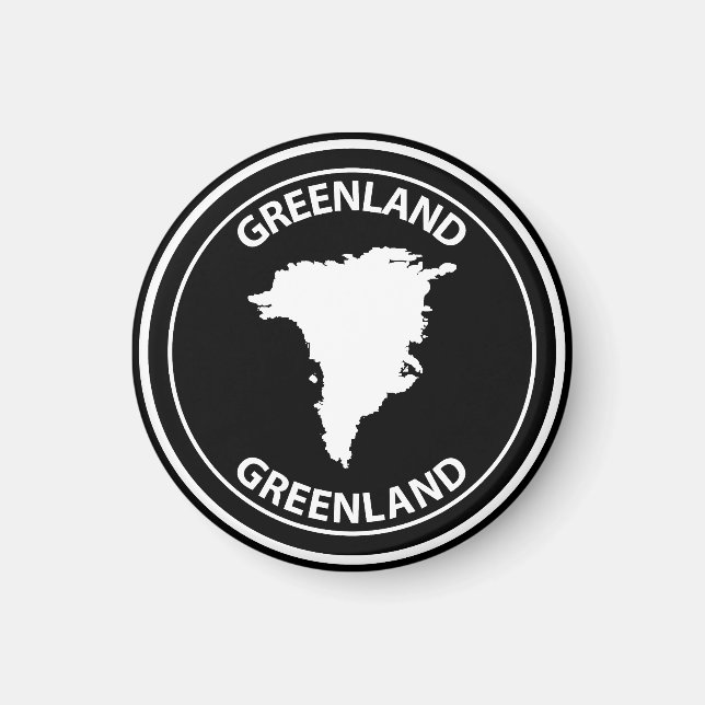 Grönland Magnet (Framsidan)