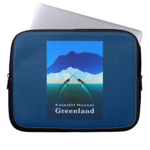 Grönland - Narwhal Laptop Sleeve