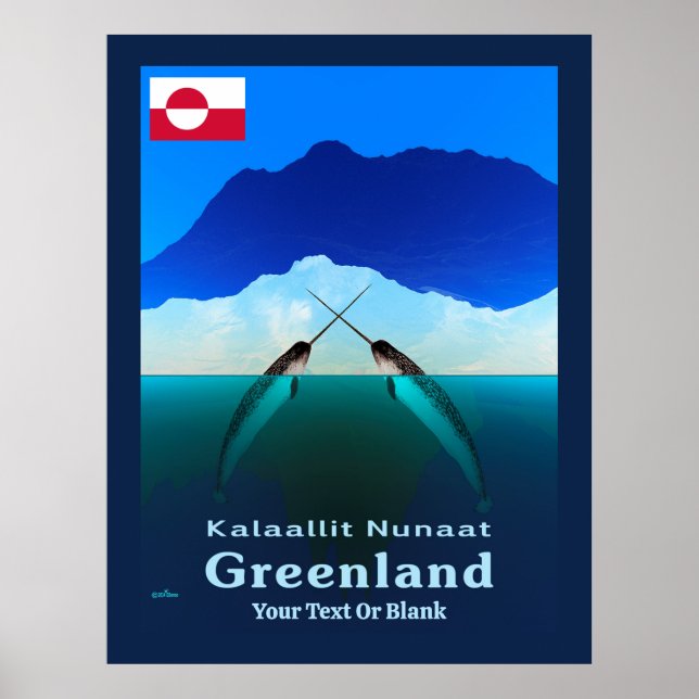 Grönland - Narwhal Poster (Framsidan)