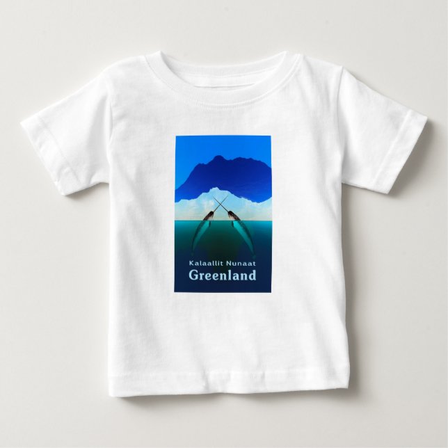 Grönland - Narwhal T Shirt (Framsida)